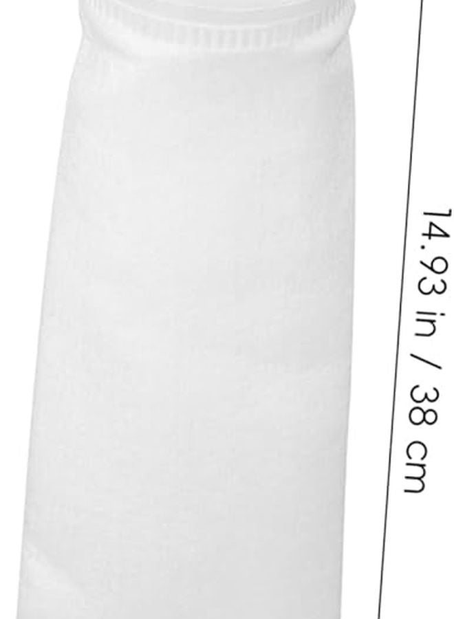 Aquarium Sump Mesh Sock 150um High Flow Water Filter Pp Non Woven Fabric White - Image 2